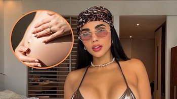 Karina habría confirmado su embarazo junto a Kris R con un mensaje en redes sociales: “Estos seis meses que nos quedan”