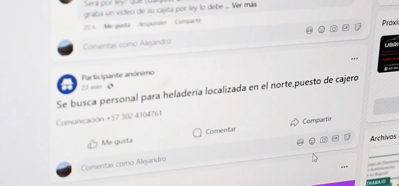 La Secretaría Distrital de Seguridad advirtió sobre una estafa con falsas ofertas de empleo que busca llevar a la víctima a WhatsApp para obtener datos personales o financieros - crédito @SeguridadBOG/X