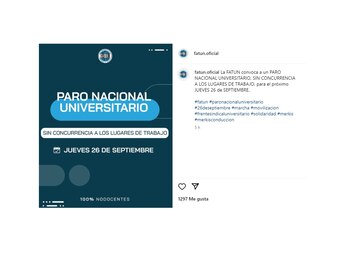 Paro nacional universitario
