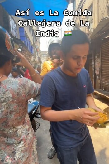 Oscar Curi, el tiktoker que