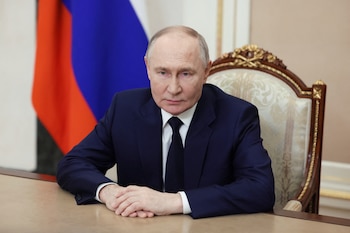 El presidente ruso, Vladimir Putin,
