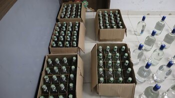 Interceptan enorme cargamento de licor