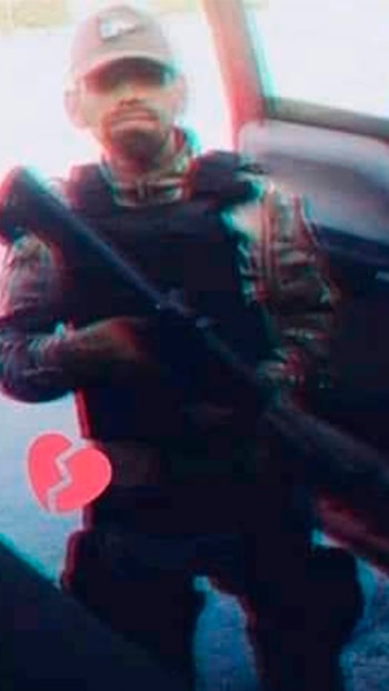 El enfrentamiento fue registrado, de