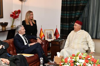 El ministro del Interior español,