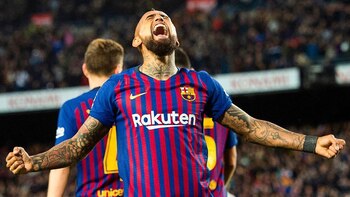 Arturo Vidal lleva cinco goles