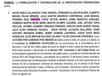 Pariona y Guzmán están incluidos