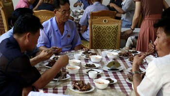 Sopa picante de carne de