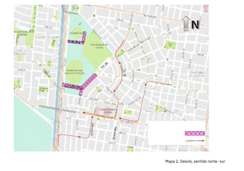 Los desvíos autorizados por la Secretaría de Movilidad reorganizarán el tránsito sobre la avenida NQS, la calle 57 y la avenida Calle 53 - crédito Secretaría de Movilidad