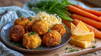 Las bolitas de zanahoria son