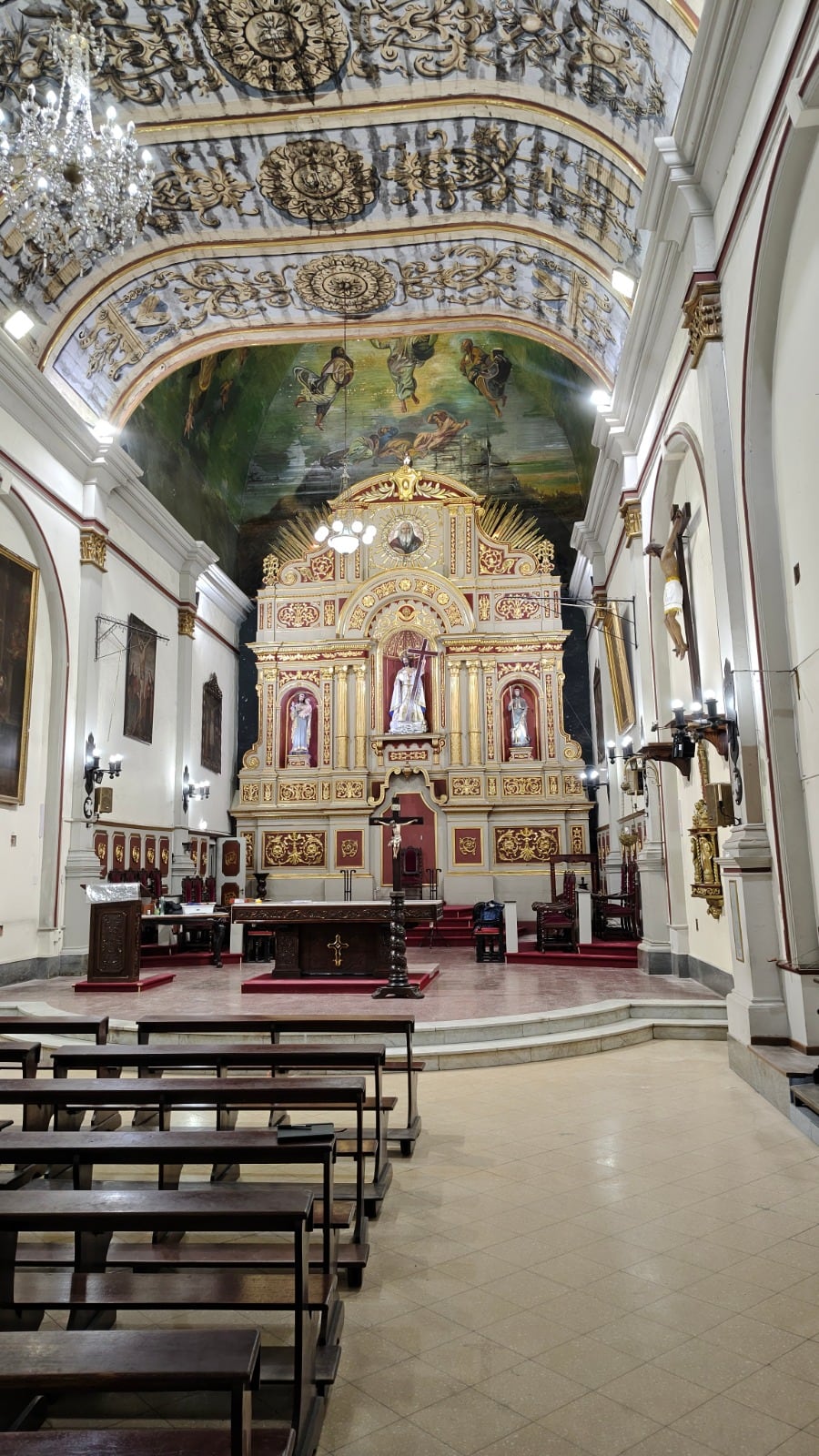 Investigadores del CONICET y la Universidad Nacional de Jujuy lideraron el diagnóstico y diseño del proceso de restauración integral de la Catedral Basílica del Santísimo Sacramento de San Salvador de Jujuy (gentileza equipo Tomasi/Conicet)