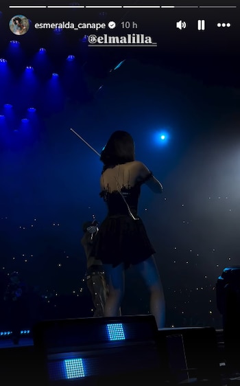 La violinista vinculada a Christian