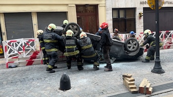 Choques, vuelcos y problemas de tránsito: feriado con varios accidentes en la Ciudad de Buenos Aires