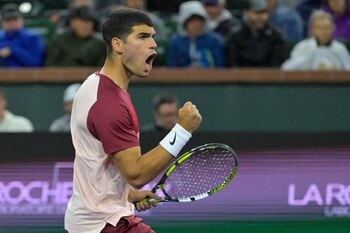 El tenista español Carlos Alcaraz