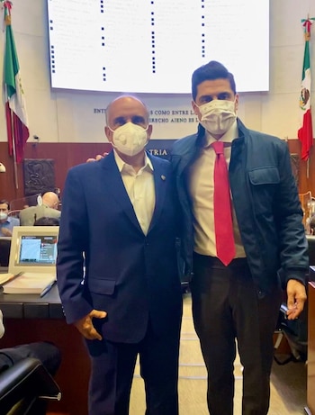 Jorge Añorve Aguayo, hijo del senador priista Manuel Añorve Baños, es abogado, egresado de Stanford y director general de Novax desde 2023. Crédito: Especial
