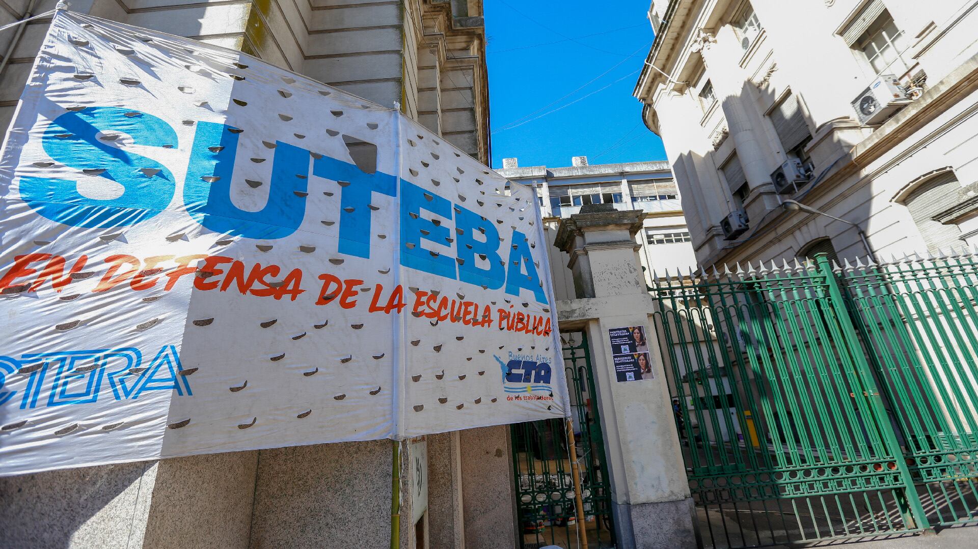 SUTEBA se suma al paro contra Axel Kicillof y peligra el inicio de clases en la Provincia de Buenos Aires