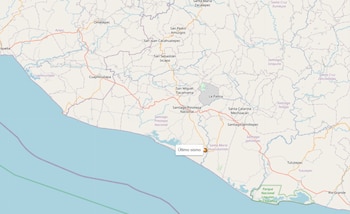 El movimiento telúrico se registró