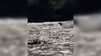 Volcó una lancha durante la Fiesta del Surubí