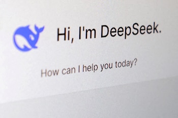 La aplicación DeepSeek se ve