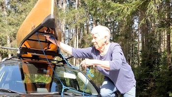 La vida nómada de una jubilada de 78 años