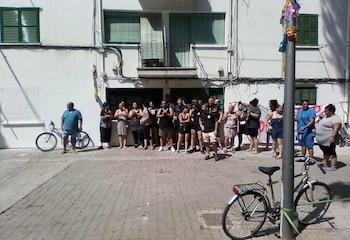 Desahucian a una mujer víctima de violencia de género en Palma de Mallorca, en una imagen de archivo. (Stop Desahucios Mallorca)