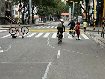 El alcalde Carlos Fernando Galán