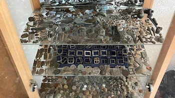 Los objetos incautados (Policía Cantonal