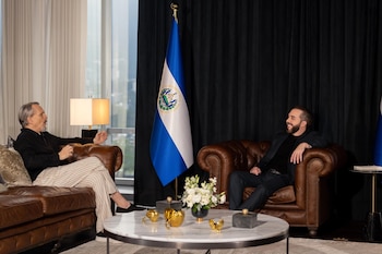 La frase de Miguel Bosé sobre el 'cambio impresionante' en El Salvador se vuelve viral en redes sociales y medios regionales. (Cortesía: Miguel Bosé)