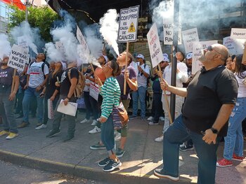 Consumidores de vapeadores se reunieron