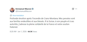 Macron's message in