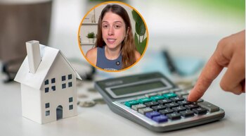 Una persona calcula su hipoteca
