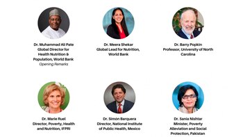 Los conferencistas que participan del