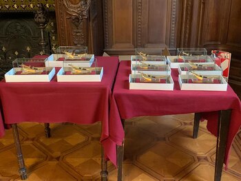 Distinciones entregadas durante la ceremonia