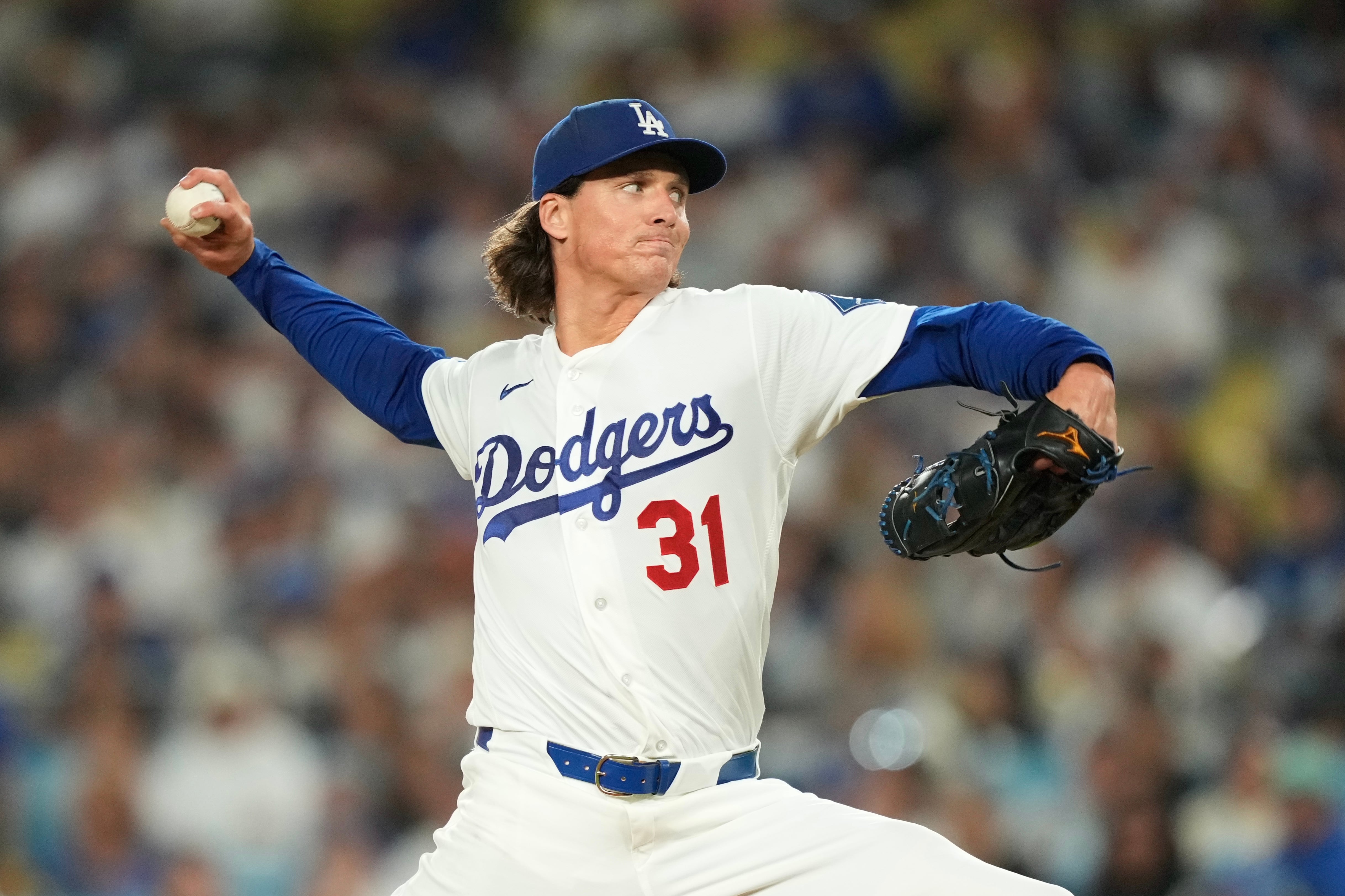 Tyler Glasnow será el abridor por los Dodgers. (Foto AP/Mark J. Terrill)
