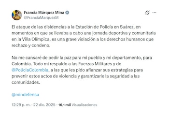 Este fue el pronunciamiento de