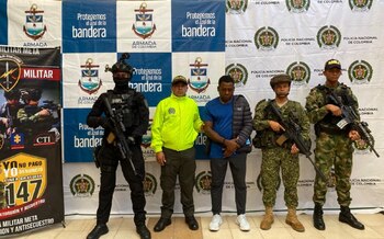 'Negro Juan', jefe de la disidencia 'Iván Ríos'| FOTO: Armada Nacional y Policía Nacional