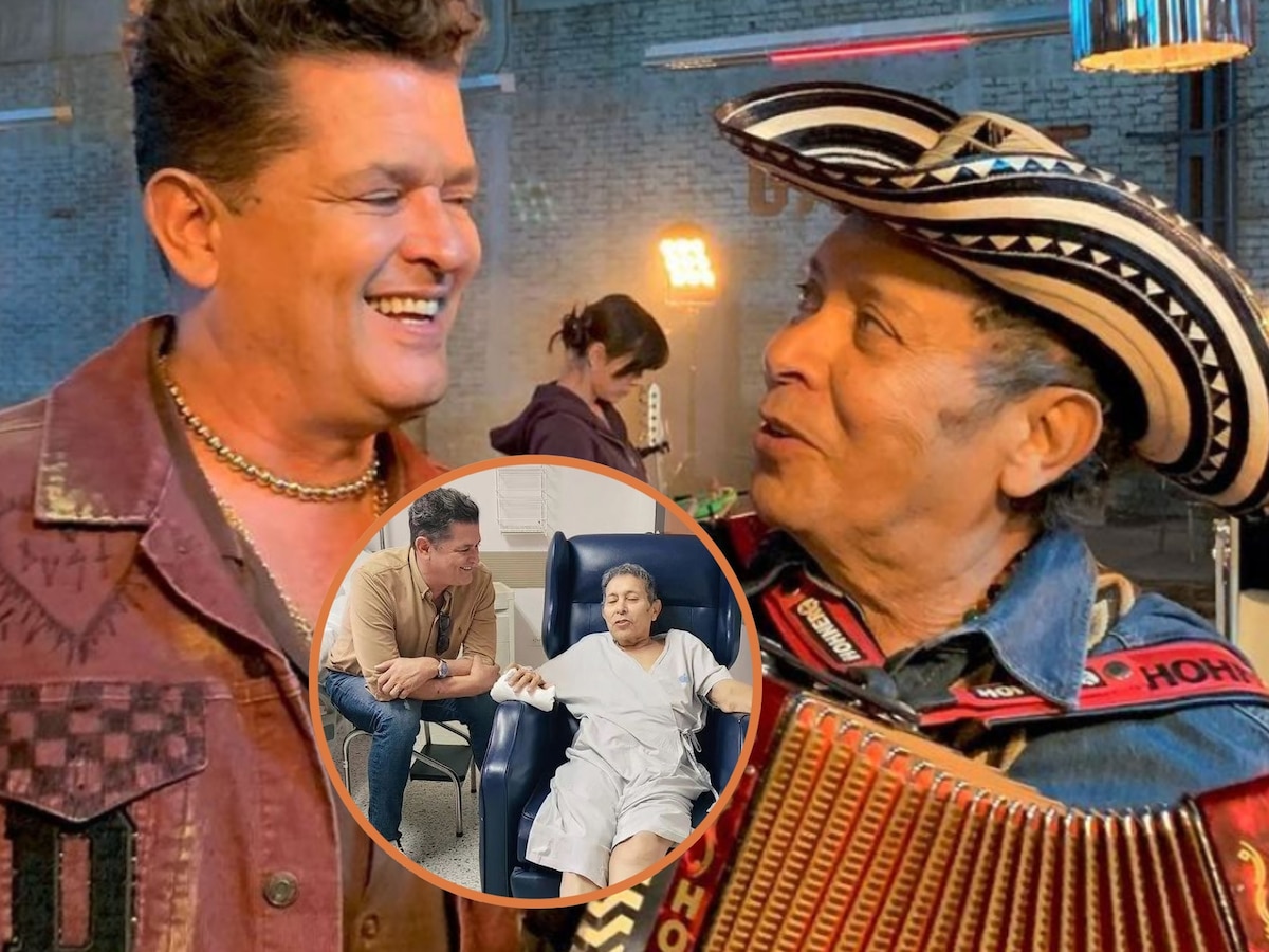 Carlos Vives reveló cual es el verdadero estado de salud de su acordeonero, Egidio Cuadrado - Infobae