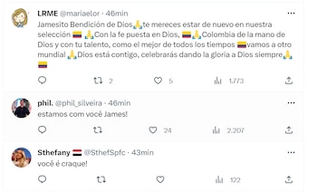 El colombiano lamentó fallar el