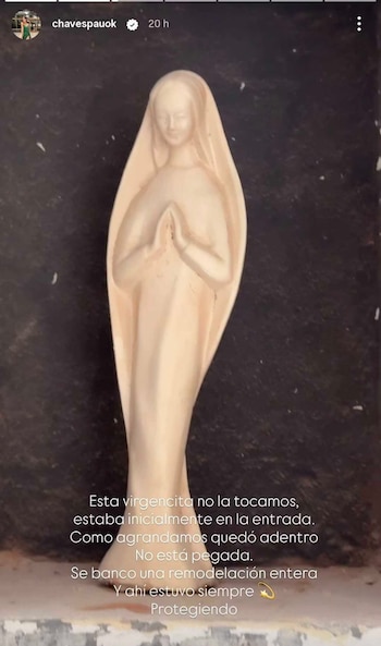 La virgen de Paula Chaves