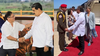 Petro ya está en Venezuela: