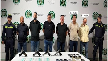 Los capturados al lado de “Chalá” y sus posibles vínculos con empresas de seguridad como falsos escoltas, en Medellín