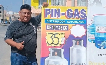 El sugerente cartel de venta de gas en Barranca que se volvió viral en redes sociales