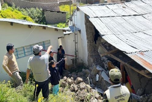 Decenas de inmuebles quedaron dañados en Ayacucho debido al sismo de 6.0 registrado el pasado sábado 17 de mayo.