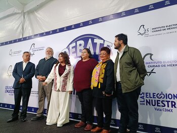 Así llegó Clara Brugada al