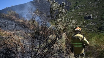 El incendio de Tornavacas evoluciona favorablemente mientras se mantiene desplegado un amplio dispositivo