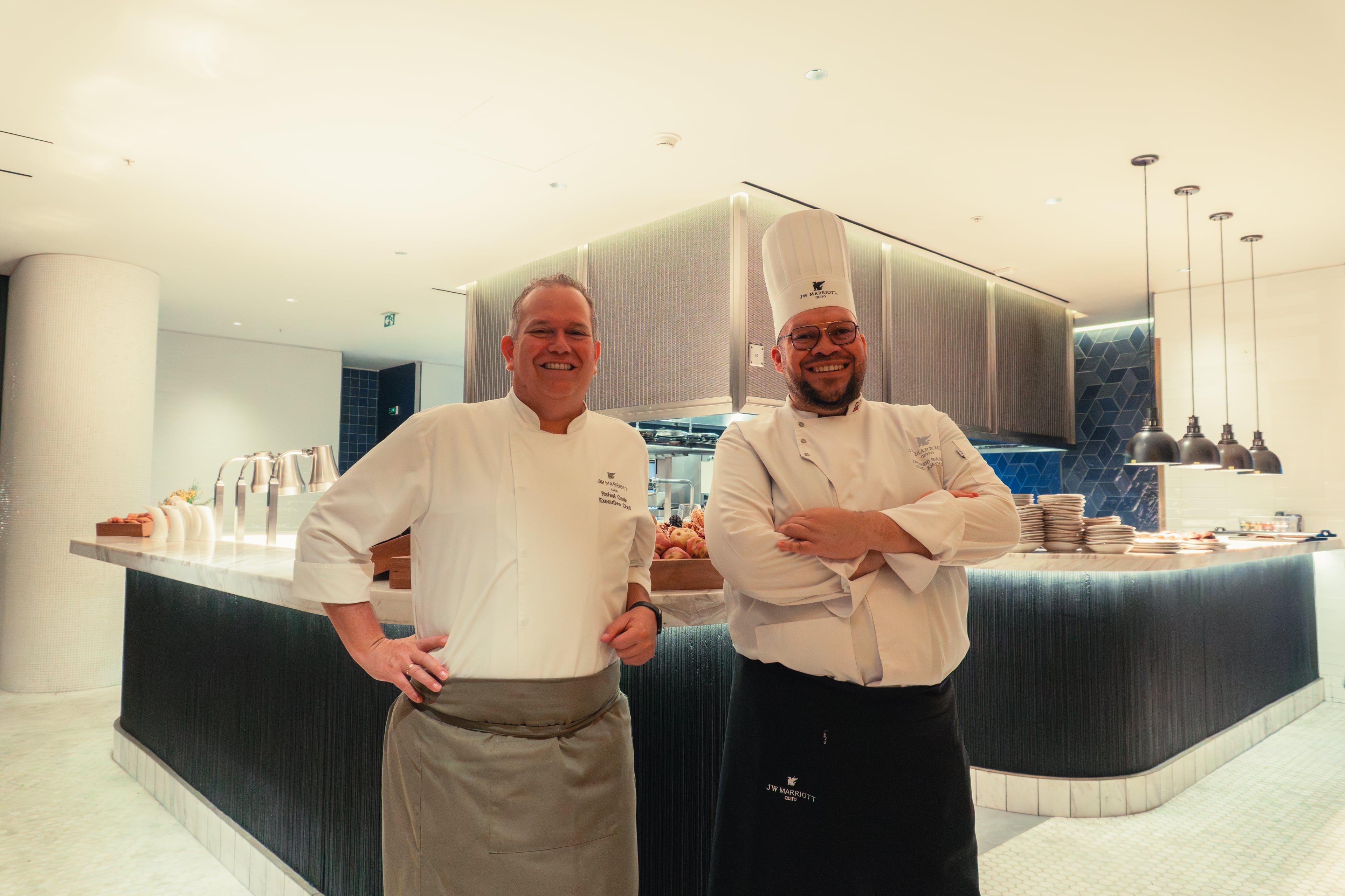 Cocina peruana y ecuatoriana se fusionaron en un menú degustación a cuatro manos