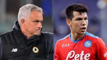 José Mourinho criticó a Hirving “Chucky” Lozano: “Siempre se tira y siempre está en el suelo”