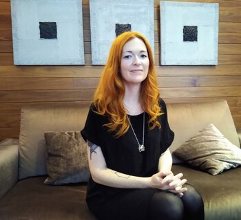 La escritora Manon Steffan Ros.