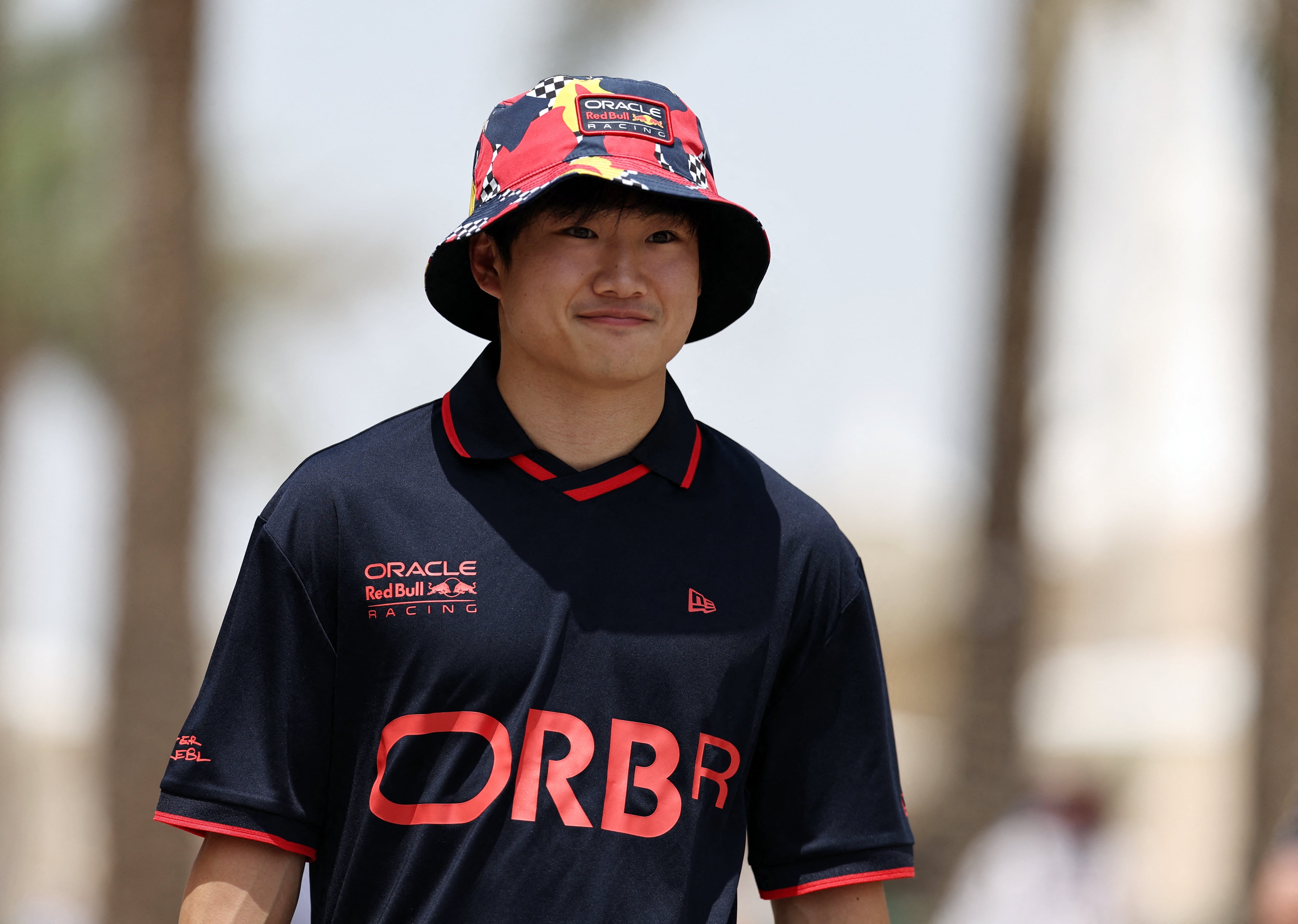 Tsunoda afrontará su segunda carrera con el Red Bull (Foto: Reuters/Hamad I Mohammed)