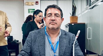 Santiago Díaz Asque, el asambleísta