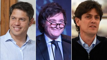 Axel Kicillof, Javier Milei y